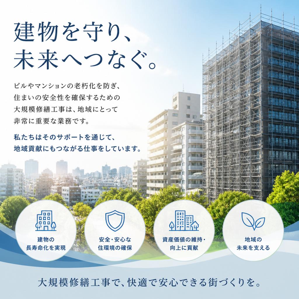 大規模修繕工事の重要性