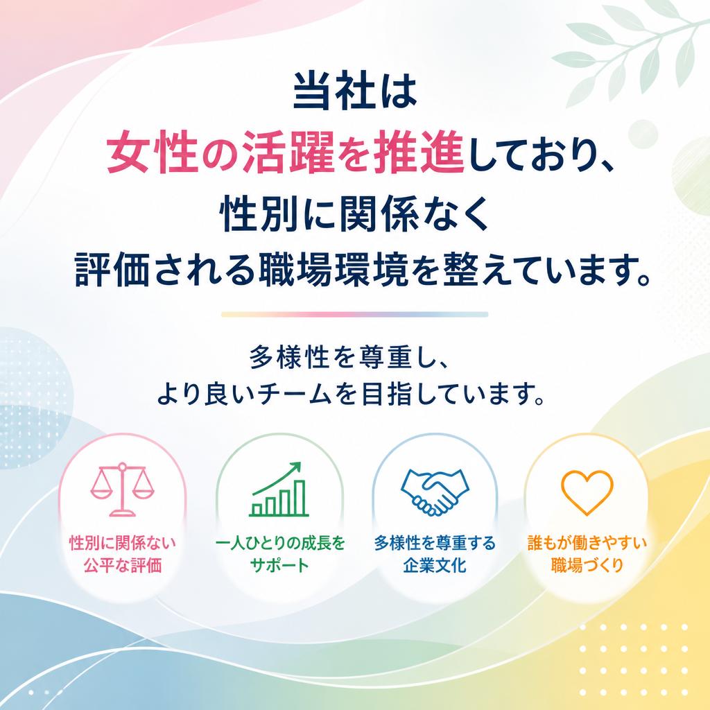 女性の活躍推進