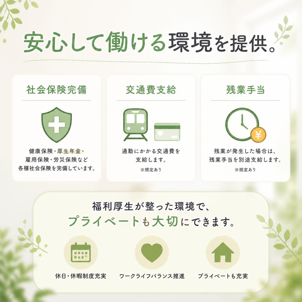 働きやすい職場環境