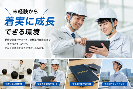 技能を育成するキャリアアップの仕組み