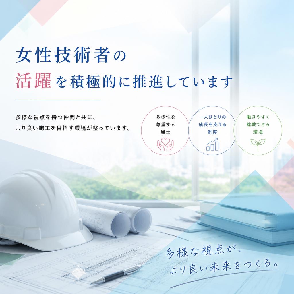 女性が活躍する職場