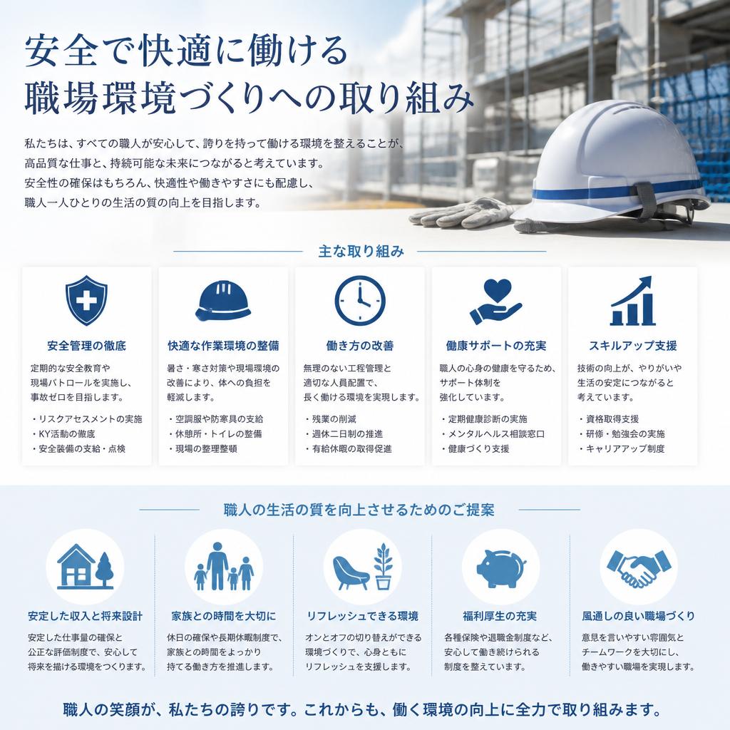 働きやすい職場環境