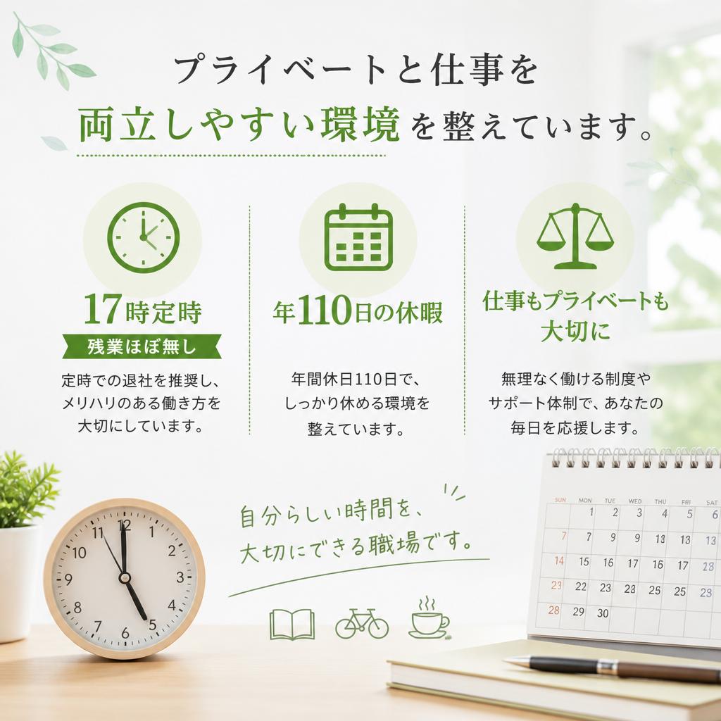 働きやすい職場環境
