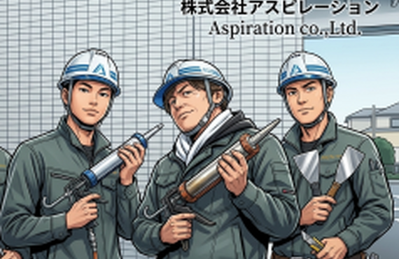 資格者多数。確かな技術力で建物を守るプロフェッショナル集団　株式会社アスピレーション